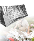 Emergency Survival Reflective Blanket For Camping And Hiking Packable Thermal Shield Tent