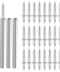 Dual Direction Skirting Nails For Baseboards With Included Sleeve Tool Double Headed Nails Deliver Mark Free Installation Made From High Carbon Steel With Zinc Coating