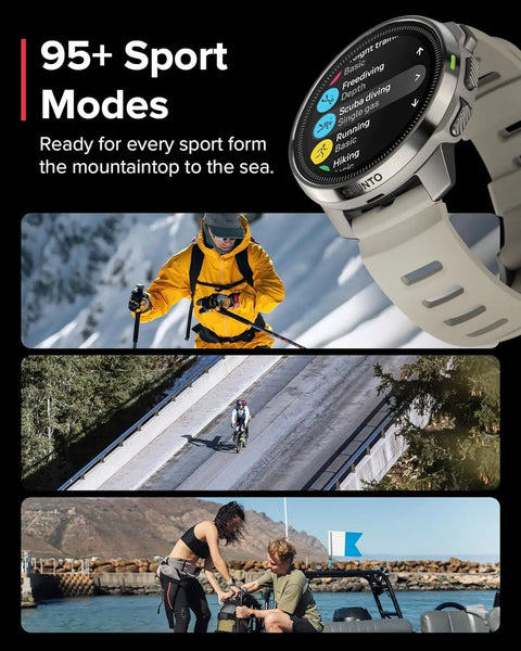 Ocean Dive Computer And Tank Pod Kit With GPS Multisport Watch for training underwater route tracking