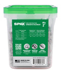 Fast Easy Exterior And Interior Wafer Head Wood Screws Window Install Kit Size 8 By 2 T20 Torx HCR X 20 Multimaterial 400 Pieces With Bit Included Replaces Nails For Quick Tight Secure Window Mounts Up To 10 Windows. Clear tub of #8 x 2 in window attachment screws