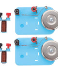 Hands On Electric Bell Lab Kit With Electromagnet And Relay For Real World Electricity Lessons Classroom Science Experiments And STEM Education Tools Now featuring two electric bell setups and components.