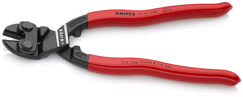 Angled High Leverage CoBolt Cutters With 20 Degree Head For Flush Cuts Heavy Duty Wire And Fastener Cutting Tool Space For Gripping