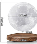 Levitating Moon Light With Magnetic Base And Remote Control Dope Floating 3D Moon Lamp Spins In 3 Color Modes modern room