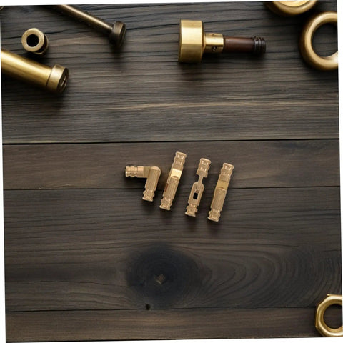 25 Piece Brass Barrel Hinges Set For Small Jewelry Boxes And Wooden Cabinets Hidden Design With Ultra Smooth Opening