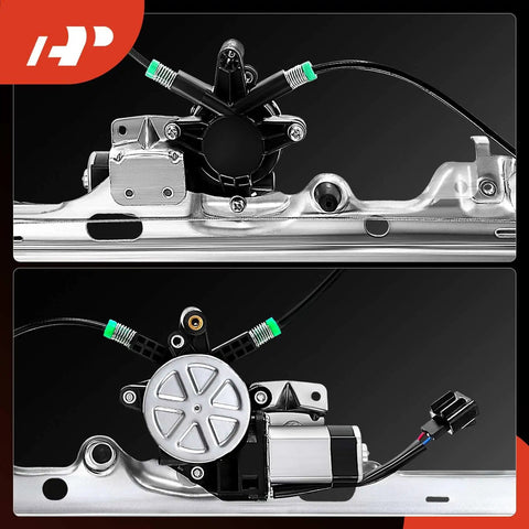 Front Passenger Power Window Regulator with Motor Replacement for Chevrolet Silverado Tahoe Suburban Avalanche 1500 2500 3500 2000-2006