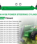 Power Steering Hydraulic Cylinder For John Deere Tractors And Telehandlers, Compatible With 4120 4320 4520 4600 4710 4720 4500