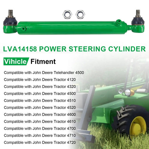 Power Steering Hydraulic Cylinder For John Deere Tractors And Telehandlers, Compatible With 4120 4320 4520 4600 4710 4720 4500