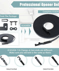234 Inch Garage Door Drive Belt For 7 Foot Doors, Heavy Duty Opener Belt Compatible With Chamberlain LiftMaster Sentex Whisper Belt