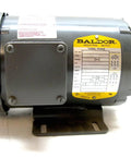 General Purpose 3-Phase Electric Motor Single Unit 3/4 HP 1,725 RPM TEFC 56 Frame with label visible