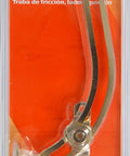 Left Side Friction Assisted Lid Support Brass Finish for Lids and DIY Projects Keeps Lids From Slamming Shut in packaging