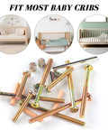 Heavy Duty M6 40mm 50mm 60mm 70mm 80mm Crib Screws Assortment Twenty Piece For Wooden Double Beds Hardware Replacement Kit