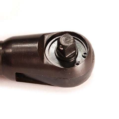 Close-up of the ratchet from the ATK1002 50 Piece Ultimate Air Tool Kit With Bonus Inflation Tool For Home Garage And DIY Use.
