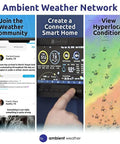 Join the weather community, smart home dashboard, hyperlocal conditions map; Soil Moisture Sensor For Weather Stations 2000 And 5000 With Wireless 915 MHz Range Eight Channel Compatibility Powered By One AA Battery Fast 71 Second Updates Great For Home Weather Enthusiasts.
