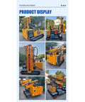 Heavy Duty Guardrail Pile Driver For Highway Posts And Road Construction, Easy Safety Barrier Installation, Durable Post Driver Machine
