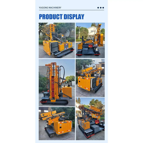 Heavy Duty Guardrail Pile Driver For Highway Posts And Road Construction, Easy Safety Barrier Installation, Durable Post Driver Machine