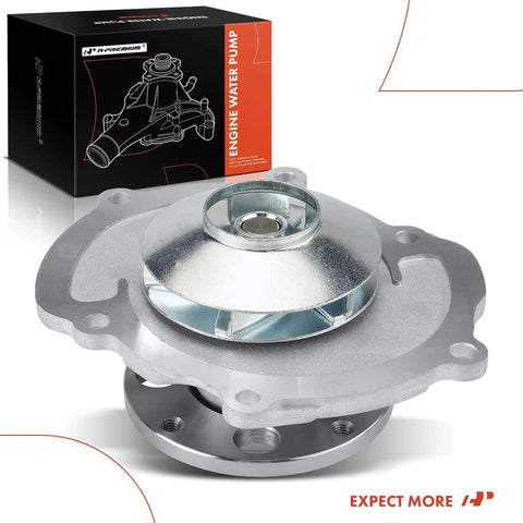 Water Pump With Gasket For DOHC V6 2.8L 3.0L 3.6L Replacement Ready To Roll Compatible With Chevy GMC Cadillac and More