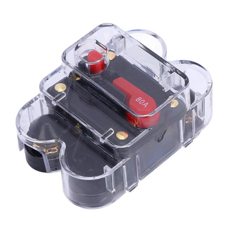 Close-up of 8 Gang LED Switch Panel With Auto Dimmable Touch Control For Car Boat SUV, Rugged Beast Ready 12V 24V DC Power Box