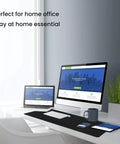Giant XXL Waterproof Gaming Mouse Pad With Stitched Edge Non Slip Desk Mat For Gamers Pros And Office Or Home Setups