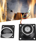 Heavy Duty 12V-24V Electromagnetic Door Holder With Super Strong Suction For Wooden Or Iron Fire Doors, Reliable Cast Steel Stopper That Grips Like A Boss, device with wires