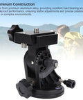 All Metal Telescope Mount With 0 To 90 Degree Fine Tilt showing aluminum alloy construction and adjustment knobs