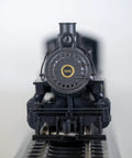 Front view of the Two Six Two Steam Locomotive With Smoke Unit And Tender For HO Scale Boston And Maine Railroad Model Dope