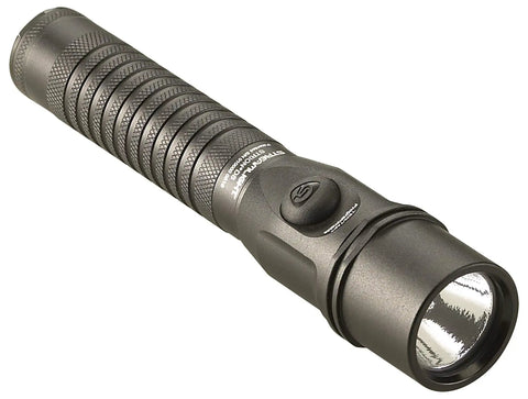 Beefy 375 Lumen Tactical Flashlight With Dual Switch Technology And TEN TAP Programmable Modes Black Without Charger Durable Handheld Light