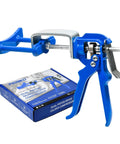 Dual Piston Brake Caliper Compressor Tool For Automotive Brake Pad Replacement With Easy One Hand Squeeze