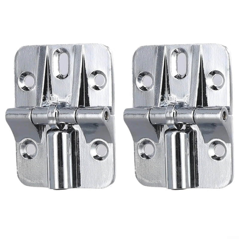 Zinc Alloy 180 Degree Locking Hinge With Adjustable Torque For Folding Tables And Bifold Doors Cabinet Hardware Silver