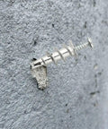 Self Drilling Drywall Anchors Kit 100 Pcs Zinc Hollow Wall Anchors With Screws No Tools Needed Quick Install For Renters Quick Crack Free Mounts Great For Apartments And Dorm Rooms installed in drywall
