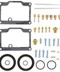 Carburetor Rebuild Kit For 550 Classic ATV Replacement Includes O Rings Gaskets Jets Needle Mixture Screw Float Bowl Screws