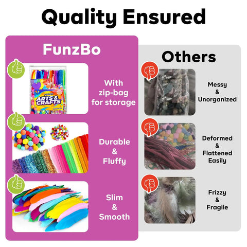 Comparison of All In One Kids Arts And Crafts Kit With 2000 Plus Pieces For Easter DIY Projects and other brands.