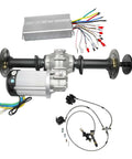 Beefed Up 32 Inch Rear Differential Axle Kit With 60V 2500W Brushless Motor And Full Drive System, shown with components.