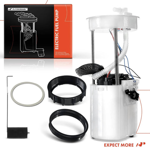 Electric Fuel Pump Module Assembly With Sending Unit For Honda Accord 2003 To 2007 V6 3.0L Gasoline Direct Fit Replacement Plug And Play, Premium Quality Fuel Pump Kit For Stable Starts, Smooth Acceleration, And Consistent Fuel Delivery shown with components and packaging.