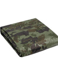 Heavy Duty Waterproof Camouflage Tarp Cover Built To Last 20 By 30 Feet 6 Mil Thick Rip Resistant Folded