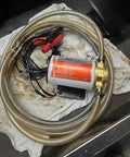12V Self Priming Impeller Gear Pump For Diesel And Oil Transfer, 3.2 GPM Flow, Reversible Operation with copper impeller