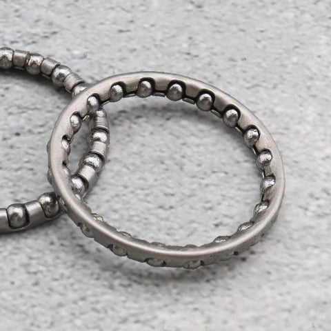 10Pcs Bicycle Ball Bearings Set for Mountain Bicycles and Fixed Gear Bikes with 40mm outer diameter and 4mm ball diameter
