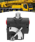 Hydraulic Adjustable Flow Control Valve 0 To 30 GPM, 3000 PSI, Heavy Duty Workhorse With Three Quarter Inch NPT Port for tractors