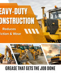 Heavy-Duty construction vehicles promoting Heavy Duty All Purpose Lithium Grease NLGI 2 For High Temperature And Water Resistant Lubrication