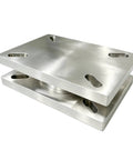 Heavy Duty Swivel Plate Turntable Bearing For Workstations And Welding Tables Ideal For Production Lines And Display Setups, steel plate