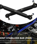 Beefed-Up Sway Bar Link Kit For Jeep Renegade 2015-2021 500X 2016-2019 And Compass 2017-2022 Front And Rear Stabilizer Replacement Links Replaces 68246496AA, PA-66 composite pair