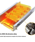 Dryer Heating Element Kit For WED4850HW0 WED49STBW1 WED4900XW0 WED4950HW0 WED4800XQ0 WED4800XQ1 WED4616FW0 Replacement Upgrade 279838