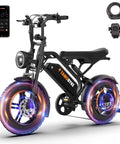 Raw Power 1000W Fat Tire Electric Bike For Teens And Kids 48V 15.6Ah Removable Battery 30 MPH Off Road Electric Bike