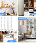 Heavy Duty L Shaped Shelf Brackets For Wood Shelves Stainless Steel 10 Pack Corner Supports with various furniture applications
