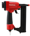 18 Gauge Straight Strip Brad Nailer That Works Like A True Straight Shooter For Fast Finish Carpentry, side view with trigger and grip.