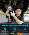 Hella Tough 4WD Transfer Case Motor Actuator Replaces YL5Z7G360AA Fits Ford Explorer Sport Trac Ranger EV 4.0L V6 installed by a mechanic.