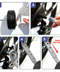 Step-by-step installation of Training Wheels Set For 16 18 20 22 24 Inch Bikes With Steel Adjustable Bracket and hardware