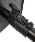Close-up of adjustable clutch on Heavy Duty Tubular Steel Studio Monitor Speaker Stands Pair With Adjustable Height