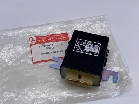 Solid Build Replacement For Heavy Duty Industrial Engine Air Heater Controller 32B6606500 shown in packaging with electrical connectors.