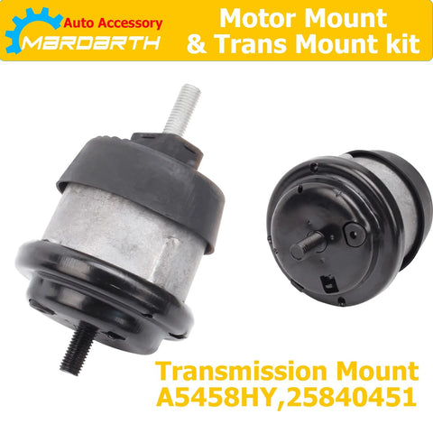Direct Fit Engine Motor Mount Replacement For 2009 To 2019 Traverse Enclave Acadia Saturn 3 6L Automatic Transmission OE Replacement A5458HY close-up view