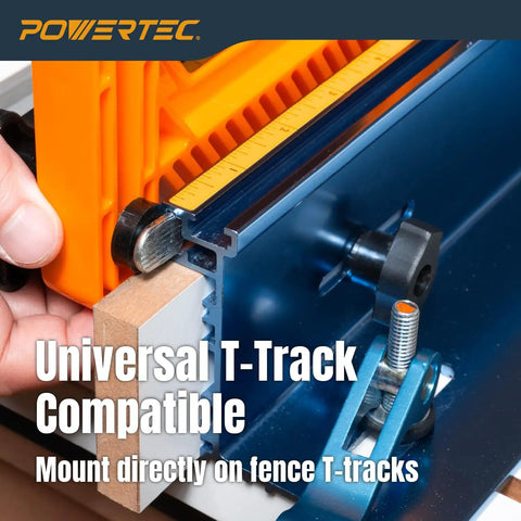 Universal Featherboard Kit For Table Saw Router And Band Saw Fits Miter Slots To Knock Out Kickback Comes Loaded With Brackets mounted on T-track